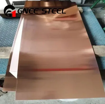 Copper nikèl 90/10 plak