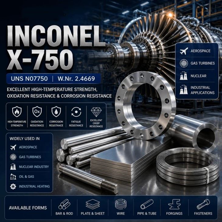 Inconel X-750 alyaj
